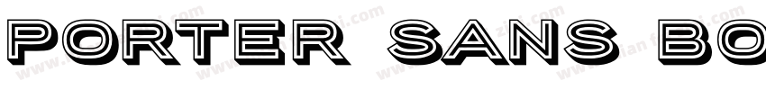 Porter Sans Bold Reg字体转换